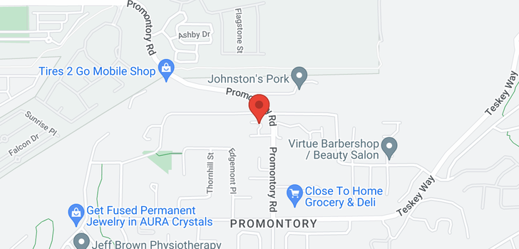 map of 5 5797 PROMONTORY ROAD